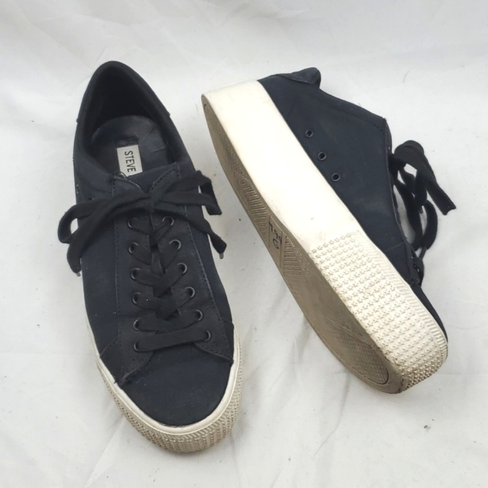 Steve Madden Holmes Black Platform‎ Sneaker